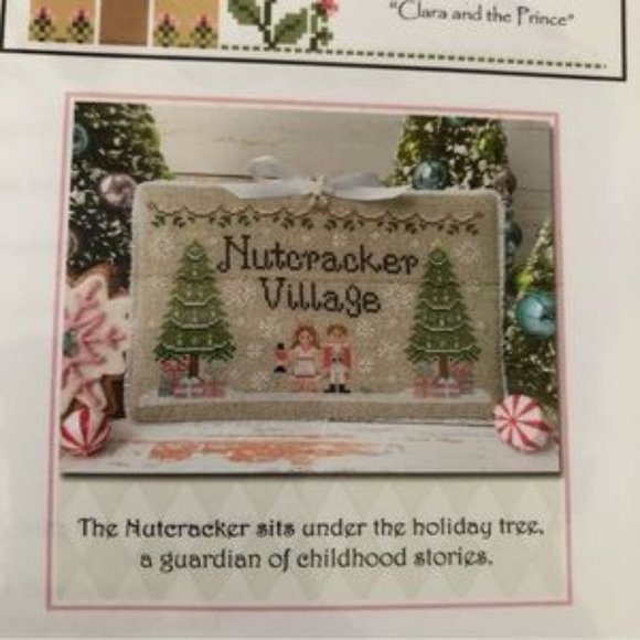 Nutcracker Village Clara And The Prince by Country Cottage Needleworks pattern